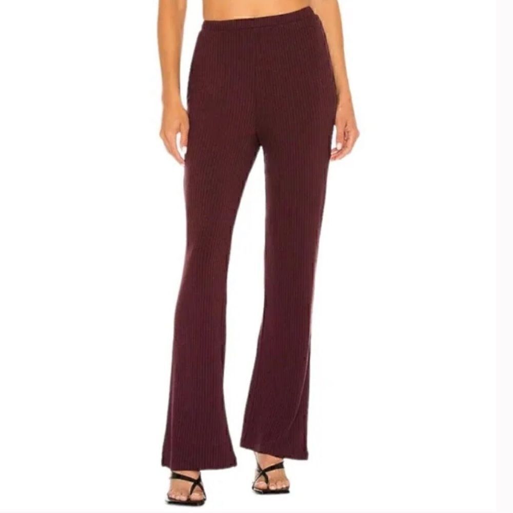NWTs n:PHILANTHROPY Reign Ribbed Flare Pants